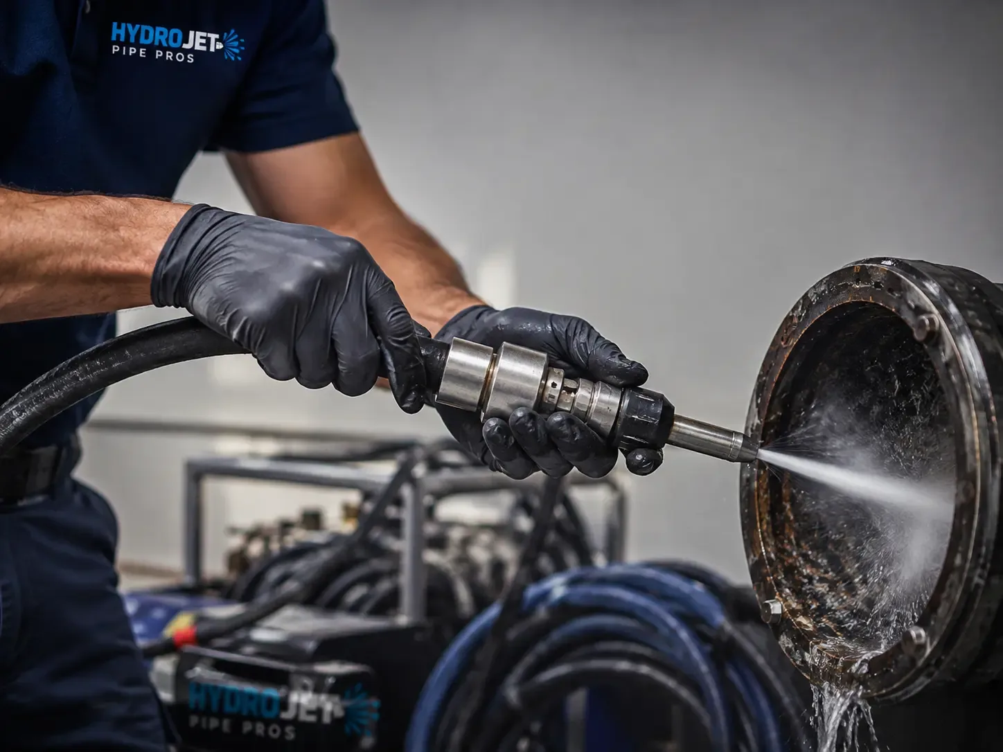 Hydro Jet Pipe Descaling in Ardenvoir, WA